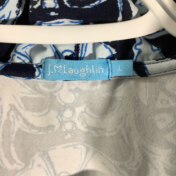 J. McLaughlin Floral Ruffled Blouse - Picture 8 of 10